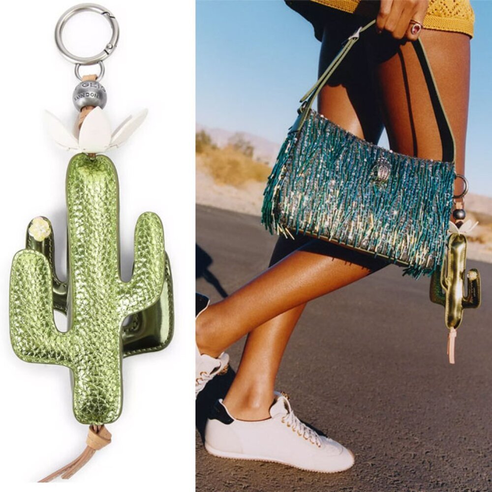 KURT GEIGER LONDON Cactus Charm Key Ring